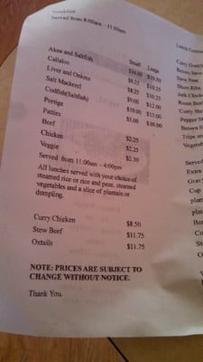 Menu photo 2 Lee's Caribbean Restaurant Inglewood, CA Menu photo 2 Lee's Caribbean Restaurant Inglewood, CA