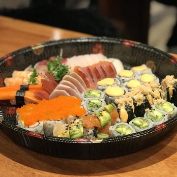 Ai Sushi - 60pc sushi and sashimi platter - Sushi Bars Near Me - Markham, Ontario