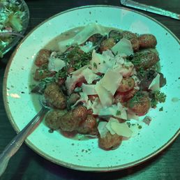 Chicken masala gnocchi
