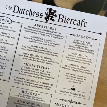 The Dutchess Biercafe - First timers! - Beer Bar Near Me - Fishkill, New York The Dutchess Biercafe - First timers! - Beer Bar Near Me - Fishkill, New York