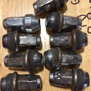 Mavis Discount Tire - Top left lug nut is brand new to show difference - Tires Near Me - Jackson, New Jersey