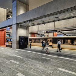 Five Points Marta Station - Northbound Platform at Five Points MARTA Station