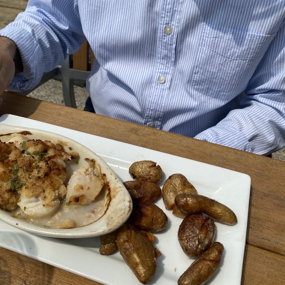 Breakwater - Baked Scallop special. - American Near Me - Stonington, Connecticut Breakwater - Baked Scallop special. - American Near Me - Stonington, Connecticut