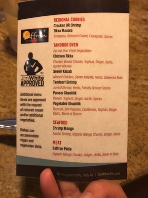 Menu photo 6 Saffron Indian Bistro Norfolk, VA Menu photo 6 Saffron Indian Bistro Norfolk, VA