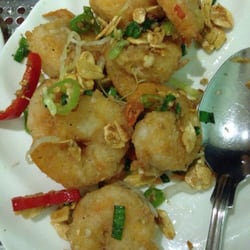 Jade Cottage - Salt & Pepper & Garlic King prawns