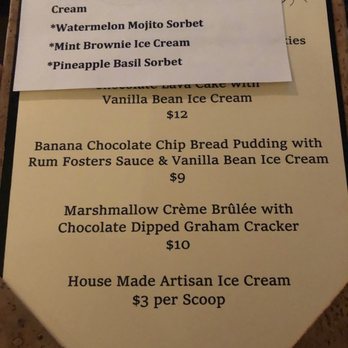 Maxwells Restaurant & Bar - Dessert menu - New American Near Me - West Fargo, North Dakota