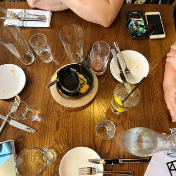 Ember & Iron - Plan on empties at the table and waiting for refills - American Near Me - Jacksonville, Florida