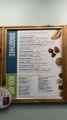 Menu photo 1 Tropical Smoothie Cafe Savannah, GA Menu photo 1 Tropical Smoothie Cafe Savannah, GA