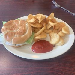 Dairy Burger - Cheeseburger and Sidewinders