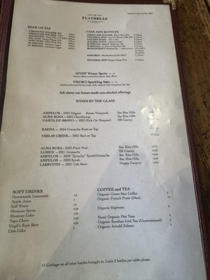 Menu photo 4 Full Of Life Flatbread Los Alamos, CA