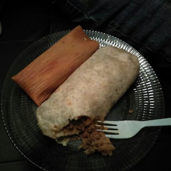 El Taquito - Beef Burrito & Chicken Tamale.....Yummy! Finally found authentic Mexican food in Georgia! - Mexican Near Me - Newnan, Georgia