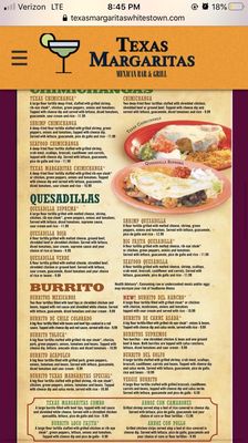 Menu photo 5 Texas Margaritas Zionsville, IN Menu photo 5 Texas Margaritas Zionsville, IN
