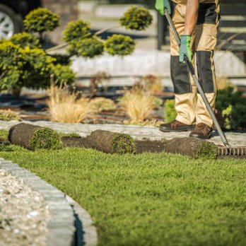JD Construction Landscape - a man mowing the lawn - Landscaping Near Me JD Construction Landscape - a man mowing the lawn - Landscaping Near Me