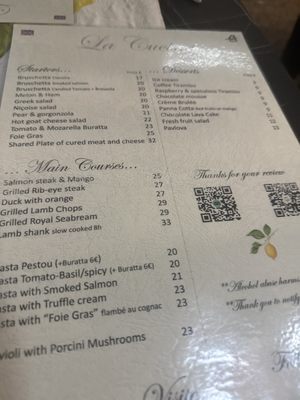 Menu photo 1 La Cucina Nice, 06 Menu photo 1 La Cucina Nice, 06
