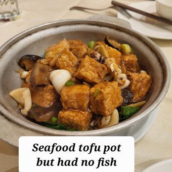 Henry's Cuisine - No fish fillet but lots of tofu. - Asian Fusion Near Me - Alhambra, California