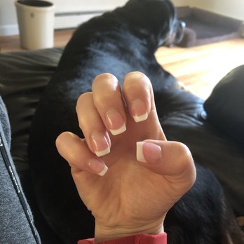 Golden Nail And Spa - 8 days post-manicure - Nail Salons Near Me - Bellingham, Massachusetts