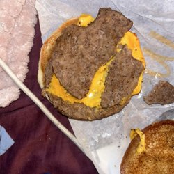 McDonald’s - McDouble from McDonalds on W sunshine by Walmart and good day farms.