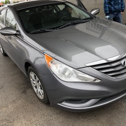 Before the exterior wash