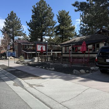 The Warming Hut - Outside view - New American Near Me - Mammoth Lakes, California The Warming Hut - Outside view - New American Near Me - Mammoth Lakes, California