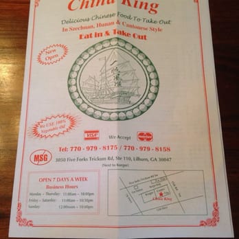 China King - Cantonese Near Me - Lilburn, Georgia