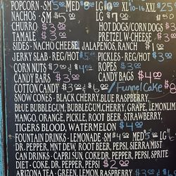Fort Union Drive In - Menu