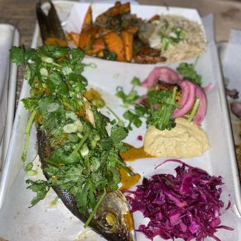 Risbo - Risbo Platter Branzino - French Near Me - Brooklyn, New York Risbo - Risbo Platter Branzino - French Near Me - Brooklyn, New York