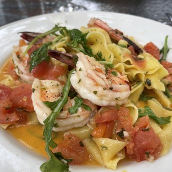 Piatti - Shrimp Saffron Pappardelle Pasta - my favorite; amazing - Italian Near Me - La Jolla, California Piatti - Shrimp Saffron Pappardelle Pasta - my favorite; amazing - Italian Near Me - La Jolla, California