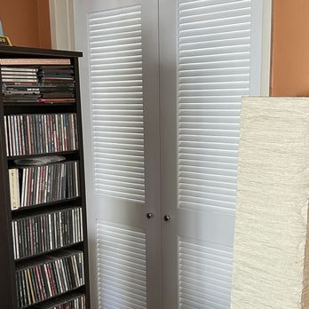 Improve Painting Pros - Refurbished (Old) Louver Doors "After" (Room B) - Refinishing Services Near Me - Northridge, California Improve Painting Pros - Refurbished (Old) Louver Doors "After" (Room B) - Refinishing Services Near Me - Northridge, California