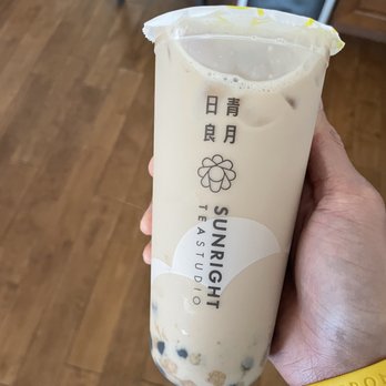 Sunright Tea Studio - Arcadia - Sunright Boba Milk Tea - $5.35 - Bubble Tea Near Me - Arcadia, California Sunright Tea Studio - Arcadia - Sunright Boba Milk Tea - $5.35 - Bubble Tea Near Me - Arcadia, California
