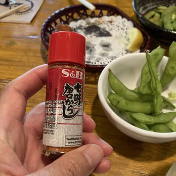 Izakaya Wa - Memorial - Shichimi Togarashi over edamame and karaage - Tapas/Small Plates Near Me - Houston, Texas Izakaya Wa - Memorial - Shichimi Togarashi over edamame and karaage - Tapas/Small Plates Near Me - Houston, Texas