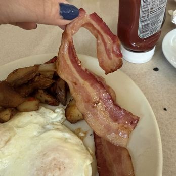 Danielle's Crêperie - The bacon was undercooked and they acted very smug when I asked if I could get it cooked more. - Creperies Near Me - Sacramento, California