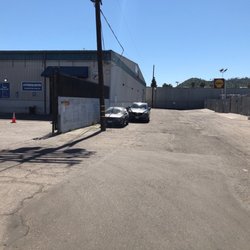 Ferguson Plumbing Supply - Go down an alley-like road. It's on the left.