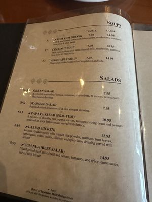 Menu photo 3 Thai Time Restaurant Darien, CT
