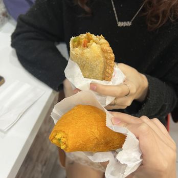 Empanada Mama - El Jefe and Shredded Chicken Corn Flour - Empanadas Near Me - New York, New York Empanada Mama - El Jefe and Shredded Chicken Corn Flour - Empanadas Near Me - New York, New York