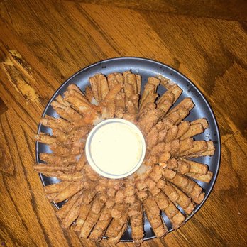 Outback Steakhouse - BLOOMING ONION. Breaded Onions. - Steakhouses Near Me - Edgewater, New Jersey Outback Steakhouse - BLOOMING ONION. Breaded Onions. - Steakhouses Near Me - Edgewater, New Jersey