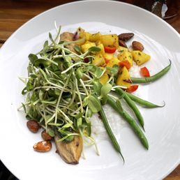 Vegan sweet potato dish