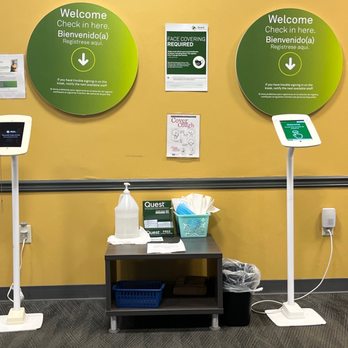 Quest Diagnostics - "Check-In" stations - Laboratory Testing Near Me - Buffalo, New York