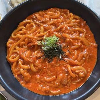 Louders - Kimchi Kimchi Udon Carbonara - Asian Fusion Near Me - Los Angeles, California Louders - Kimchi Kimchi Udon Carbonara - Asian Fusion Near Me - Los Angeles, California