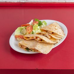 Lucky Star Burgers - Quesadilla. Choice of Charbroiled Chicken, Carne Asada or Pastrami