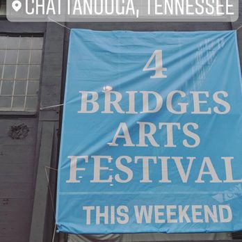First Horizon  Pavilion - 4 Bridges Art Festival, 4.13.2019 - Stadiums & Arenas Near Me - Chattanooga, Tennessee