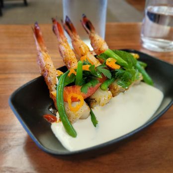 PRESS - Shrimp appatizer - Bars Near Me - St. Helena, California