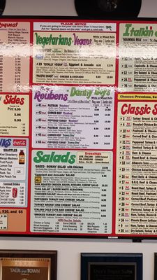 Menu photo 6 Dan's Super Subs Woodland Hills, CA