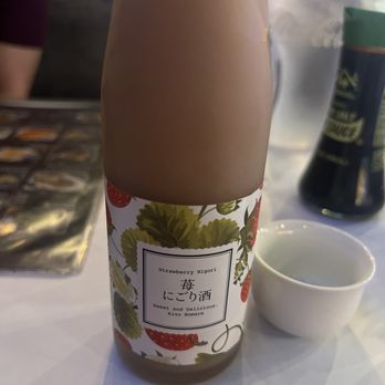 OTAY SUSHI & CRAB - Strawberry Nigori - Japanese Near Me - Chula Vista, California