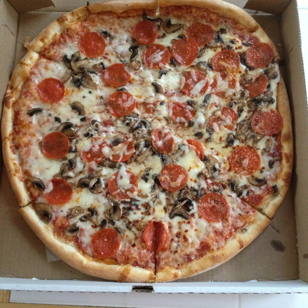 Pizza Man - Pepperoni and mushroom... Yum! - Pizza Near Me - Norcross, Georgia Pizza Man - Pepperoni and mushroom... Yum! - Pizza Near Me - Norcross, Georgia