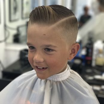 Modern Classics Barbershop - Bald fade with a side part. Styled with Suavecito pomade. - Barbers Near Me - Petaluma, California Modern Classics Barbershop - Bald fade with a side part. Styled with Suavecito pomade. - Barbers Near Me - Petaluma, California
