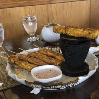 Old Siam - Chicken Satay - Thai Near Me - Jacksonville, North Carolina