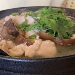 Chicken and Mushroom Noodle Soup