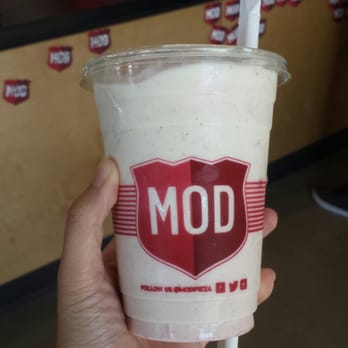 MOD Pizza - Thick milkshake - Pizza Near Me - Downey, California