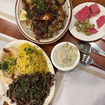 Old Jerusalem Restaurant - Beef Shawarma and Mousakhan - Mediterranean Near Me - San Francisco, California