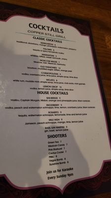 Menu photo 8 Copper Still Grill Monrovia, CA